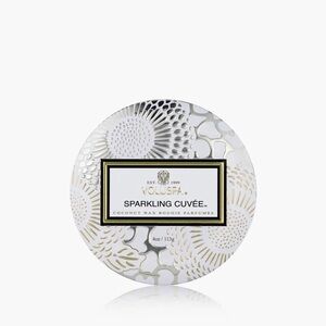 NEW Voluspa Sparkling Cuvée Mini Tin Candle, 4 oz